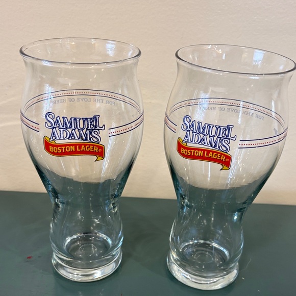 Samuel Adams Other - Vintage Samuel Adam’s ‘For The Love Of Beer’ 16 oz Glasses - Set of 2